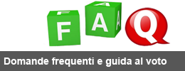 Domande frequenti e guida al voto